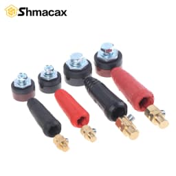 1Pcs Rapid Fitting Europe Welding Machine Cable Connector DKJ 10-25 35-50 Quick Connector Welding Machine Plug Socket