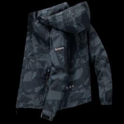 Hooded Hiking Jacket Men Outdoor Bomber Jackets Waterproof Windbreaker 2024 Spring Autumn Sports Casual Cargo Jackets Mens Coats