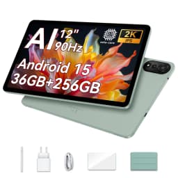 Blackview MEGA 2 Wifi Tablet PC 12'' 2K FHD+ Display Unisoc T615 12GB RAM 256GB ROM 9000mAh Battery 16MP Android 15 Tablets