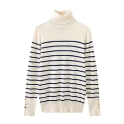 YENKYE Autumn Women Long Sleeve Basic Turtleneck Knit Sweater Casual Pullover Knitwear