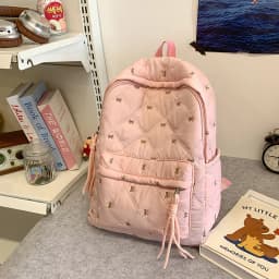 New Large Capacity Children's School Backpack Lightweight Bow Students Schoolbag School Bags Boys Girls Tutoring Bag Laptop Bag