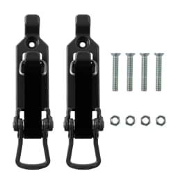 2PCS Shovel Mount for Roof Rack Wall Mounting Brackets Metal Rubber Clamp Space Saving Sturdy Quick Release Shovel Holder