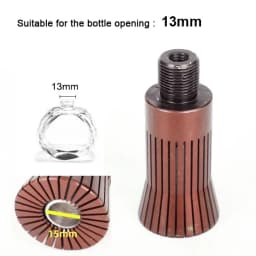 ZONESUN Capping Head for New Perfume Cap Crimping Machine Capper, Metal Cap Press Machine Capping Machine