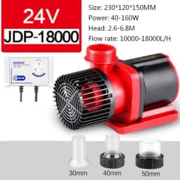 SUNSUN inverter circulating water pump JDP-3500 6000 10000 18000 safety DC 24V adjustable flow submersible pump pumping machine