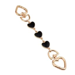 1PC Moon Shape Wallet Shoulder Bag Extension Chain with Alloy Spring Door Knocker for Underarm Bag Replacement Accessories