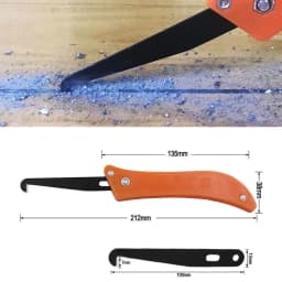 Professional Ceramic Tile Gap Repair Hook Knife for Cleaning Removal Grout Tungsten Steel Joint Notcher Hand Construction Tools