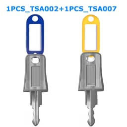 TSA Luggage Customs Key for Rimowa TSA006 Lock Suitcase Keys for Password Lock TSA007 TSA002 TSA008 TSA Safes Traval Accessories