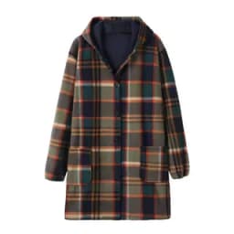 plus Size Mid-Length Thickened Velvet Cotton Jacket Winter Women's Warm Coat with Cotton Sandwich Outerwear Long Sleeve Zipper