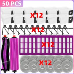 Fit For ( Eureka J15 EVO Ultra, Midea VCR V15 EVO Ultra ) Vacuum Parts Main Roller Side Brush HEPA Filter Mop Cloth Dust Bag