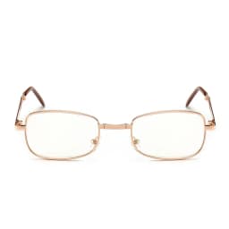Multifocal Folding Reading Glasses Anti-blue Light Men Women Metal HD Lenses Eyewear Far Near Sihgt Eyeglasses With Leather Box
