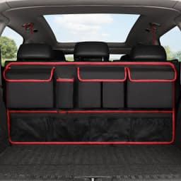 Universal Auto SUV/MPV Organizer Trunk Back Seat Storage Bag Car Rear Multifunctional Storage Net Pocket Car Interior Supplies