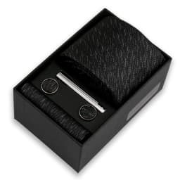 Luxury Tie Set For Men Business Gift Box Wedding Party Fashion Men Tie Set Paisley Handchief Cufflink Tie-Clip Suit Gift For Man