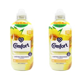 Comfort Sunshiny Days Fabric Conditioner 990ML, Long Lasting Freshness Softener, Laundry Care 33 Washes