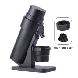 STARSEEKER EDGE PLUS Electric Coffee Grinder 63MM Titanium Burr Stepless Fineness Adjustment Removable Magnetic Suction Port
