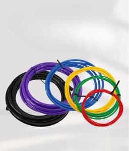 Copper Pipe Protector PE Plastic Bend Tube Protection Non-Deformable Durable for Home HVAC Plumbing AC CT-205 3/4