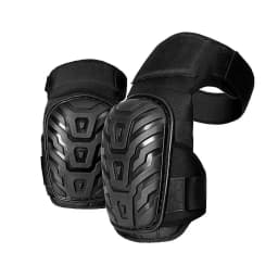 Professional Heavy-Duty Knee Pads Foam & Gel Cushioning with Double Straps, Ergonomic for Flooring,Construction,Carpentry work