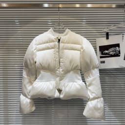Matakawa Autumn Winter Jackets Woman Solid Thick Warm Korean Fashion Short Parkas Coats Streetwear Vintage Chaqueta Mujer
