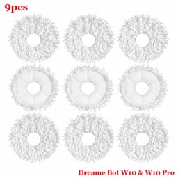 Mop Pad Spare Parts For XiaoMi Dreame Bot W10 & W10 Pro Self-Cleaning Robot Vacuum And Mop Accessories Vacuum Cleaner Mop Cloth