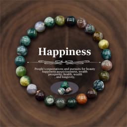 8mm Natural Stone Beaded Bracelets For Women Men Bring Wealth Love Energy Protection Crystal Beads Bracelets Meditation Jewelry