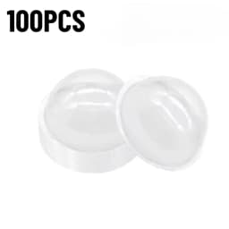 10/20/50/100PCS Plastic Transparent Hemisphere Cover DIY Candy Dome Set Christmas Halloween Party Toys Gift Packaging Cover