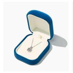 Raised Top Jewelry Box Flannelette Ring Box Simple Earrings Pendant Bracelet Jewelry Storage Box