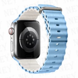 Ocean Band for Apple Watch Ultra 2 49mm 44mm 45mm 42mm 38/40/41mm silicone bracelet correa iwatch series 9 8 7 se 6 5 4 3 strap