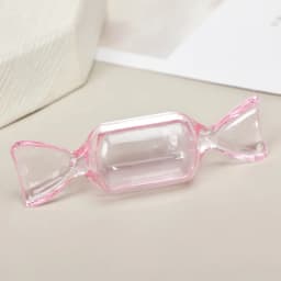 10Pcs/lot Candy Shape Wedding Candy Box Transparent Plastic Storage Container Kids Gift Collection Organizer Boxes