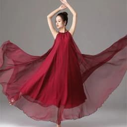 New Summer Chiffon Extra Long Large Swing Dress Women Solid Chiffon Beach Dress Summer Bohemian Maxi Dress Ladies Party Vestidos