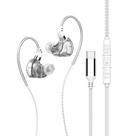 Original AK6 3.5mm Jack Wired Headphones Type C Plug Hifi Bass Stereo Earphone In-Ear Headset Game Earbuds for Xiaomi Samsung