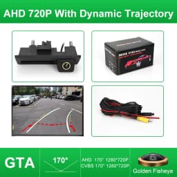 AHD 1080P 170° Car Rear View Trunk Handle Camera For Volkswagen VW Passat Golf Polo B6 B7 Jetta Tiguan Touareg Audi A3 A4 A5 A6