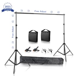 Photo Video Studio Backdrop Background Stand Photography Muslin Backgrounds Picture Canvas Frame Support System With Carry Bag
