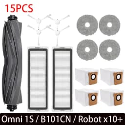 For xiaomi x10 plus accessories Mijia Omni 1S B101CN Robot Vacuum Main Side Brush Filter Mop Dreame L10s Ultra / S10 Pro Parts