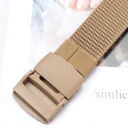Automatic Plastic Buckle Nylon Webbing Belt Quick Dry Outdoor Belt Lightweight Breathable Quick Release Buckle for Men Women