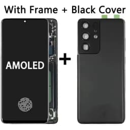 6.8" Super AMOLED For Samsung  S21 Ultra 5G G998 G998U Display Touch Screen Digitizer For Samsung S21Ultra G998B LCD