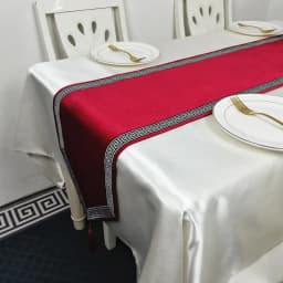 New Chinese Simple Tablecloth Modern Table Black Flag Runner European Velvet Bed Runner Pure Color Table Cloth