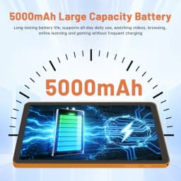 8 7 Inch Android 16 Tablet PC with SIM Card Support, Unisoc T616 Octa Core, 16GB RAM 128GB ROM, IPS HD Display, 5000mAh Battery