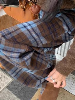 Retro Plaid Pants Women's Autumn Winter Thick High Waist Loose Casual Wide Leg Pants plus Size Comfortable Korean Style Commute