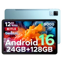 DOOGEE U12 Tablet PC Android 16 12'' S Display 24GB RAM (6GB+18GB) 128GB 9000mAh Battery UNISOC T7255 Widevine L1 Dual Dpeakers