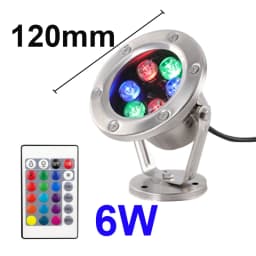 IP68 LED Underwater Light 3W 6W 9W 12W 18W 24W 36W RGB Night Lamp Outdoor Garden Swimming Pool Party Landscape DC 12V 24V
