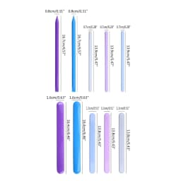 Silicone Stir Sticks for Resin Epoxy Mold Reusable Shaker Handle Resin Accessory for Making DIY Craft Round Stirring Rod