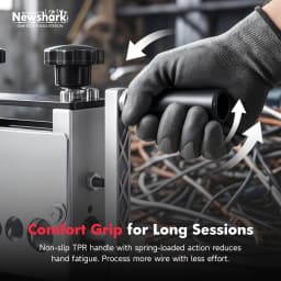 Manual & Drill Driven Wire Stripping Machine, Portable Copper Wire Stripper Tool for 3-17mm Scrap Cable Recycling