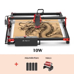 AlgoLaser Offline Connection Laser Engraver Cutter For Bigginner12000mm/Min 10W DIY Woodworking Laser Engraving Cutting Machine