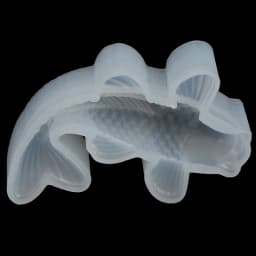 3D Lucky Koi Fish Shaped Transparent Silicone Mold DIY Resin Casting Art Jewelry Making Craft Epoxy Crafts Pendant Making Tools