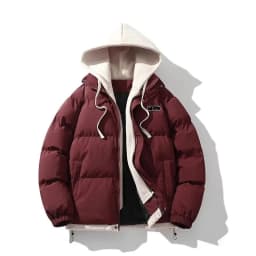 Fake Two Cotton Jackets Women's Winter Thick Warm Cotton Jacket Top New Women Winter Coat Jacket Warm Down Cotton Parkas Loose