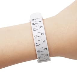 ABS Plastic Bracelet Bangle Gauge Sizer 15-25cm Jewelry Measure Wrist Size Tool 15 to 25cm Jewellery Bracelet Making Tools