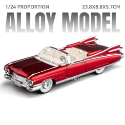 1:24 Eldorado EVO Miniature Toy Sports Car Models Alloy Diecast Sound Light Doors Opened Pull Back Sports Cars for Boys Gifts