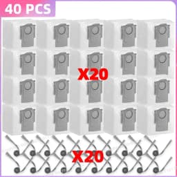 Fit For Roborock Q7 M5/ Q7 L5/ Q7 TF/ Q7T+/Q7B/Q10 S5/ Q10 X5/ Q10V+/ Q10 PF/ Q10 VF/ Q8+/ Q8 Max Pro+ Plus Parts Dust Bag Brush