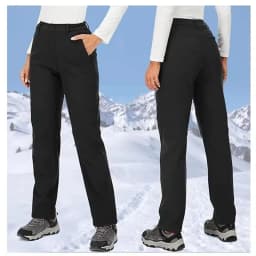 Women Winter Pants Are Warm, Waterproof, Windproof, Camping, Outdoor Travel, Mountain Climbing, Cycling, Sports Pants