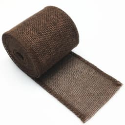 3M/Roll Burlap Wired Ribbon Roll Natural Jute Wrapping Burlap Ribbon For Christmas Crafts DIY Wedding Party Bows Trim Decoration