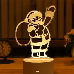 Heart Love Acrylic 3D Night Light USB DIY Kids Bedroom Night Lamp for Valentine's Day Decor Christmas Wedding Cute Gifts 2023